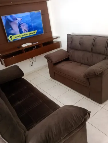 SOFÁS ESTOFADOS LUXO SEMI NOVO/C NOTA FISCAL!*