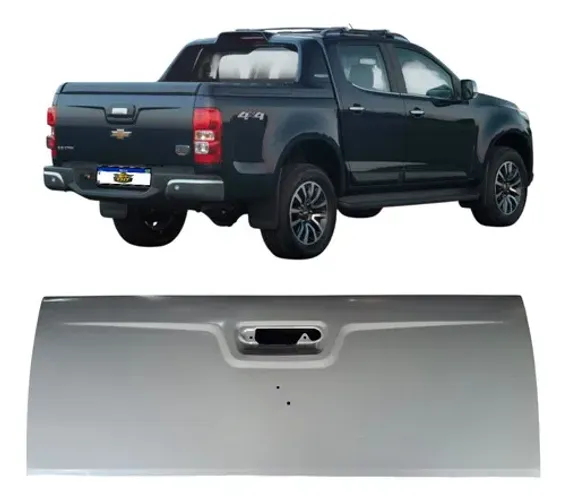 Tampa Caçamba Traseira S10 2012 2013 2014 2015 2016 2017 Para Pintura