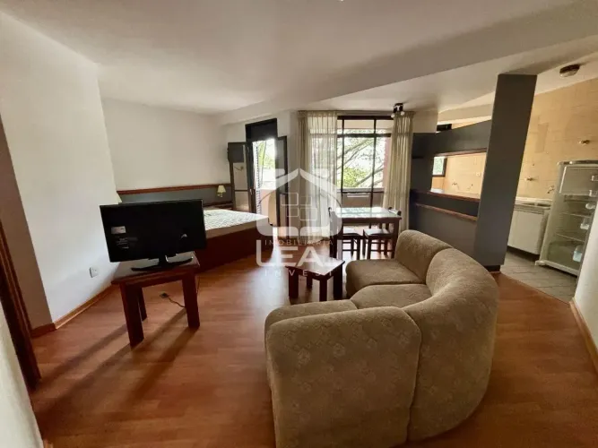 Studio mobiliado de 47m² para locação com 1 quarto e 1 vaga de garagem na Vila Andrade | Z