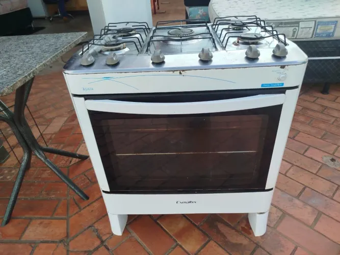 Fogão 5 bocas manual funcionando todas as bocas e forno ((ENTREGO GRATIS))