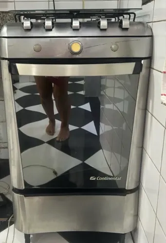 Fogão inox