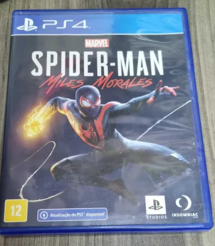 Jogo PS4 Spider-Man Miles Morales - Mídia Física