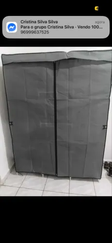Vendo guarda roupa portátil novo