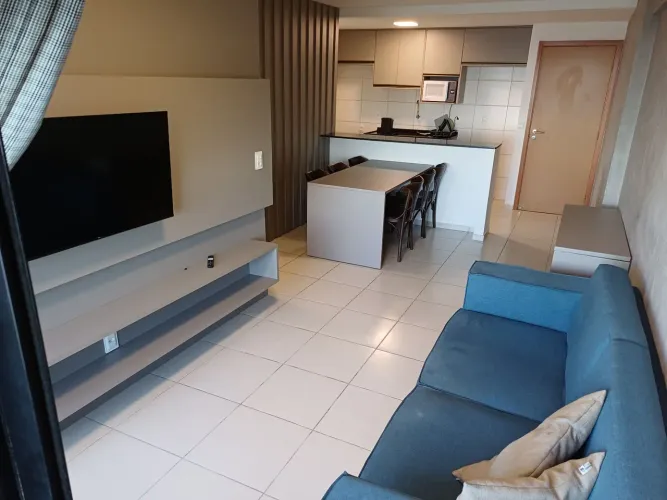 Alugo apartamento 3/4 mobiliado, próximo ao Parque Shoping Maceió