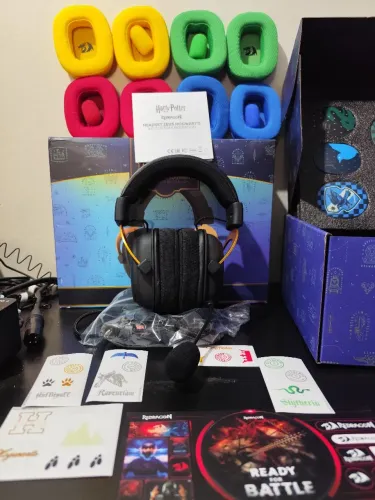 Headset Zeus Harry Potter Redragon - NOVO