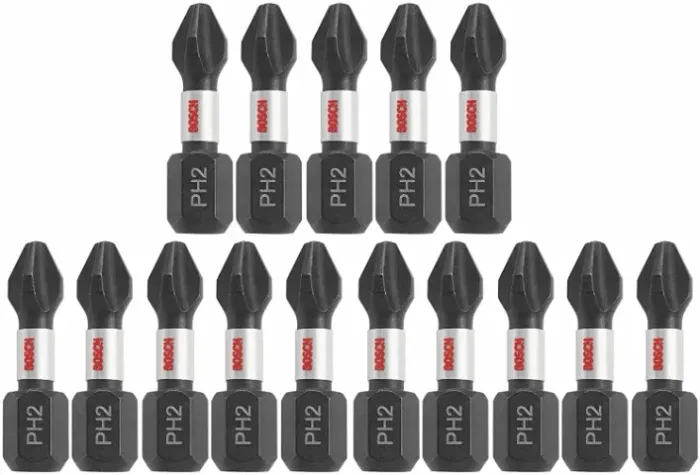 PROMOÇÃO Brocas Resistentes Impacto Bosch Itph2215 15 1" ou 2 Pol. Phillips