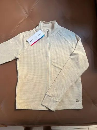 Jaqueta Dry Fit Minimal Chic BEGE M