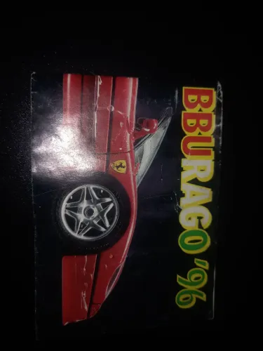 Catálogo antigo Miniatura Burago 96 usado