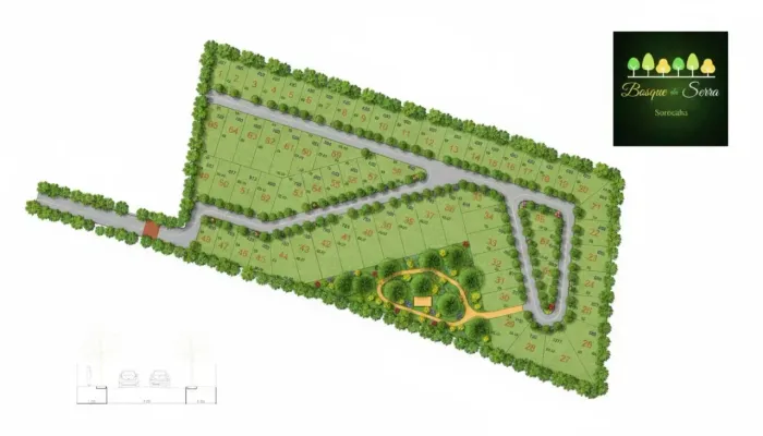 Bosque da Serra: Lotes Amplos de 600 m² em Condomínio Fechado