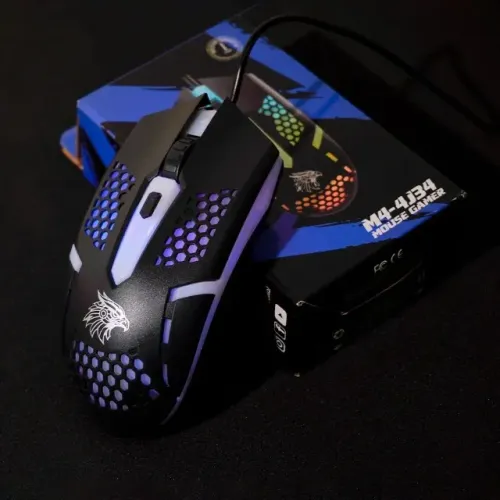 Mouse Gamer Multicolor 2400dpi M44j Kmex *ENTREGA GRÁTIS*