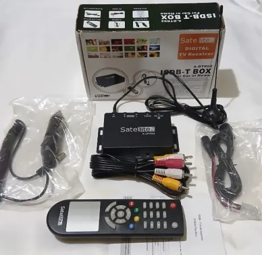 Receptor sintonizador TV digital ISDB-T Box A-DTR02