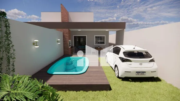 Casa com 3 dormitórios à venda, 90 m² por R$ 580.000,00 - Balneário Ponta da Fruta - Vila