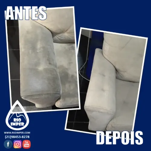 Limpeza para sofá e estofados em geral