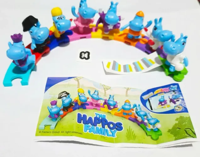 Kinder ovo coleção completa Happos