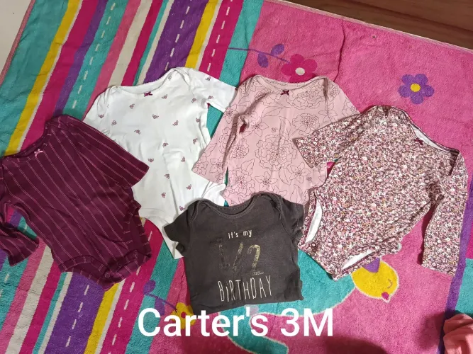 Roupas infantil menina Carter's 0-3M a 12M