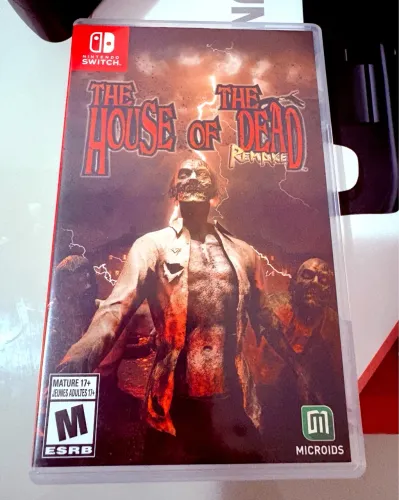 Nintendo Switch - The House of the Dead Remake + GameGun Tudo novo!