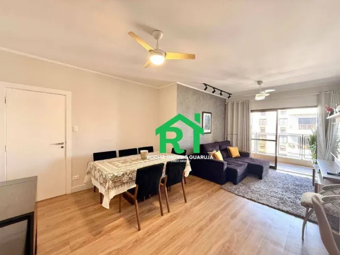 Apartamento com 3 quartos (1 suíte), 1 vaga à venda em Jardim Astúrias, Guarujá