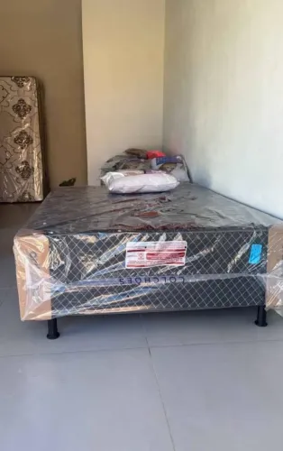 Cama box casal