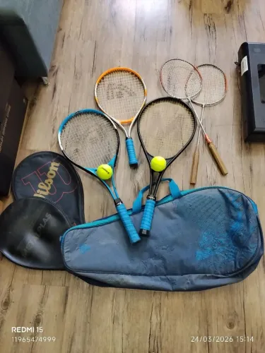 Kit raquete de tenis + bolsas