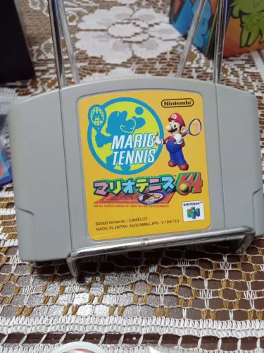 Cartucho original versão japonesa Mario tennis para Nintendo 64