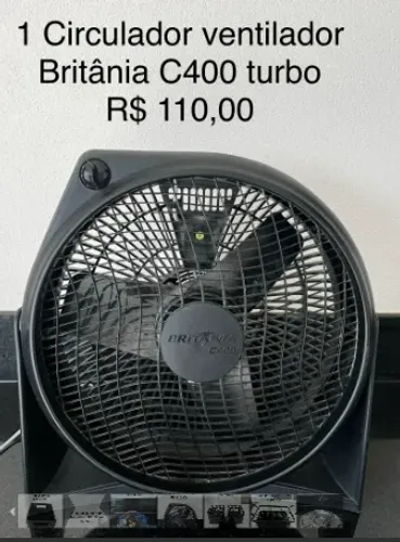Ventilador - Circulador Britania Turbo C 400