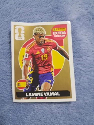 Figurinha Legend Lamine Yamal Ouro