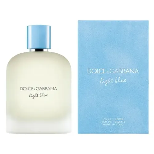 Perfume Dolce & Gabbana Light Blue Masculino - Eau de Toilette 200ml  Novo Lacrado 