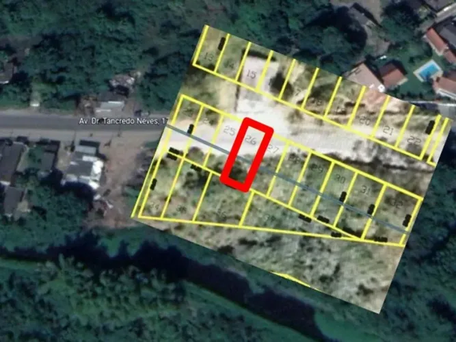 Terreno 250 m² (Lt. 26 da Qd. 11) - Nova Peruíbe - Peruíbe - SP