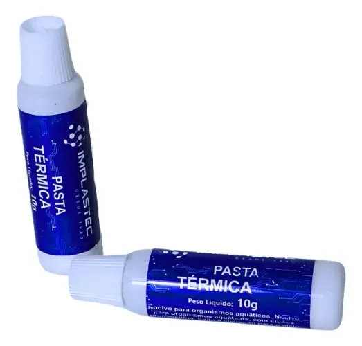 Pasta Térmica Branca Bisnaga 10G - Implastec - Novo c/ garantia - Nexo Store