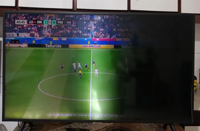 Samsung smart TV 43" 4k UHD Un43nu7100gxzd Defeito na tela