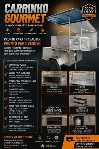 CARRINHO GOURMET