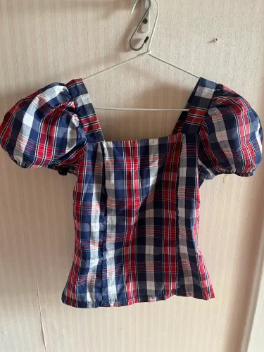 Blusa xadrez 