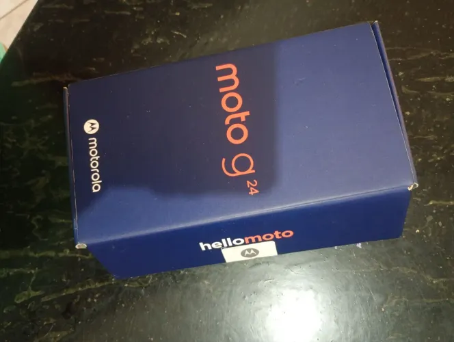Moto g 24 bateria carrega 100%