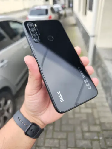 Redmi Note 8 2021 Snapdragon 665 4GB RAM 64GB Preto Funcionando Tudo Certo<br>