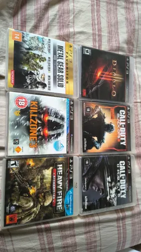 Lote jogos PS3