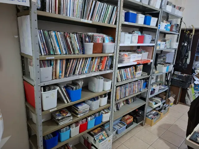 DVDs e CDs, filmes shows