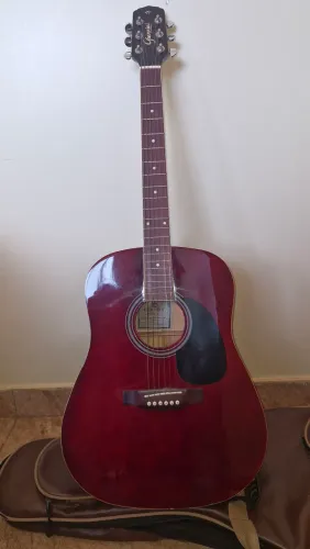 Violão Folk Giannini Elétrico de aço 