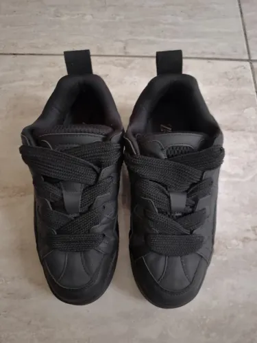 Tenis Zara Chunky Preto 37 Fat Lace - Excelente Estado