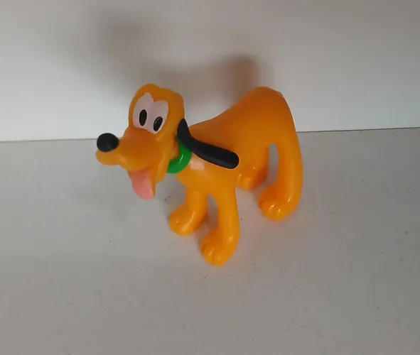 BONECO MINIATURA ORIGINAL DISNEY PLUTO CACHORRO DA TURMA DO MICKEY