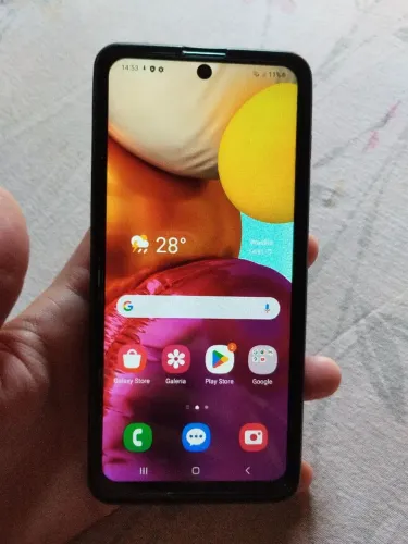 A71 128GB 4RAM tudo ok com capinha película e cabo