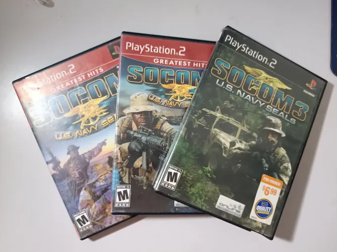 Trilogia Socom PS2