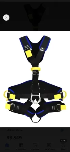 Equipamentos para rapel, NR 18 e 35 e Resgate em Altura