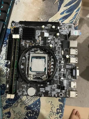 Kit pc - processador Intel I7 3770K, placa mãe goldentec H61, 16GB RAM