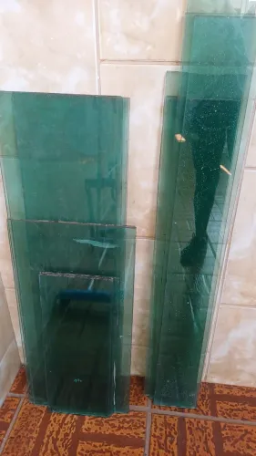 Vidros vários tamanhos 5 mm de espessura