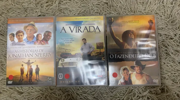 DVDS As Histórias de Jonathan Sperry, A Virada, O Fazendeiro de Deus