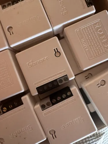 Kit 10 sonoff mini R2 interruptor inteligente Wi-Fi