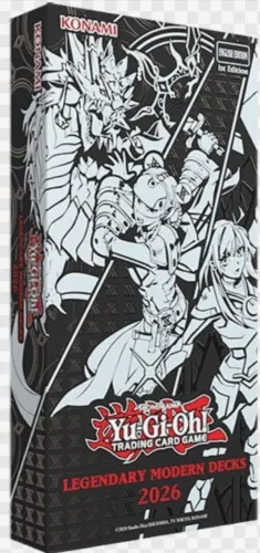 Decks lendários modernos Yu-Gi-Oh novo(aberto)