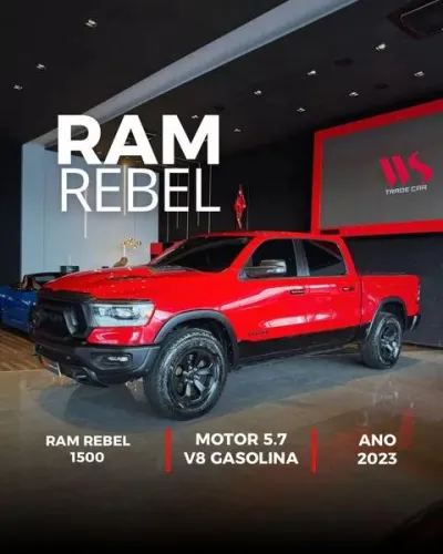 Ram 1500 Rebel 5.7 Hemi CD V8 4X4 AUT 2023