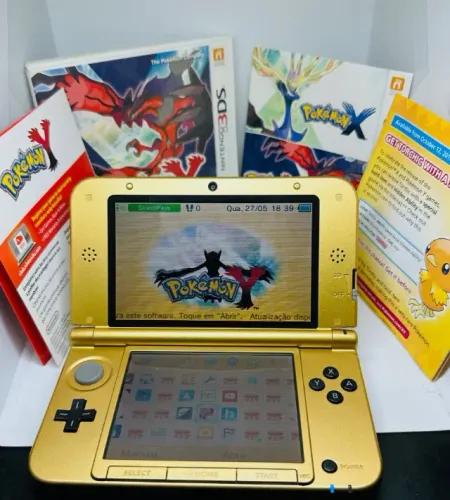 POKÉMON Y COM CAPA JOGO NINTENDO 3DS ORIGINAL - LER DESCRIÇÃO