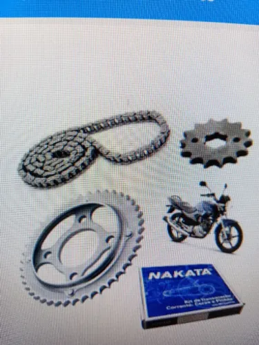 Kit transmissão moto ybr